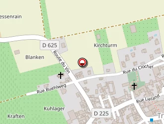 Carte de Fritschmann Daniel à Traenheim