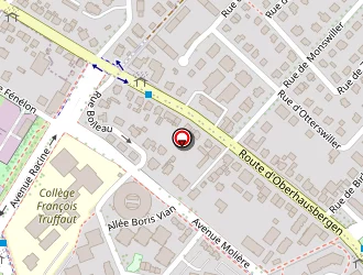 Carte de Bati Soleil à Strasbourg