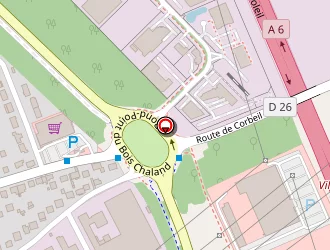 Carte de Petit Forestier Services à Lisses