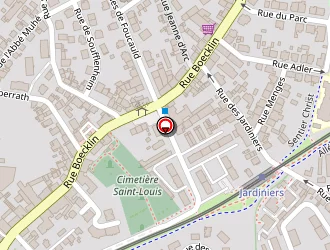 Carte de Metzger Immobilier à Strasbourg