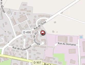 Carte de Conseil Général De La Manche à Barenton