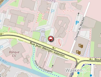 Carte de Région Alsace à Strasbourg