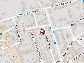 Carte de Chartrain (centre D'orthopédie) à Corbeil-essonnes