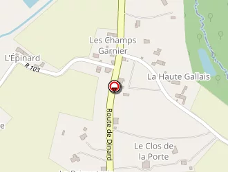 Carte de Busnel Sap à Pleurtuit