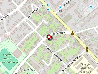 Carte de Brobeck Frédéric à Strasbourg