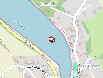 Carte de T.c.t. à Taulé