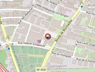 Carte de Innovia Construction à Schiltigheim