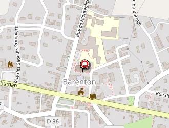 Carte de Leroux Fils à Barenton