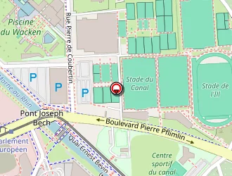 Carte de Rhénus Sport à Strasbourg