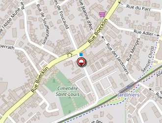 Carte de Mezzini Sandrine à Strasbourg