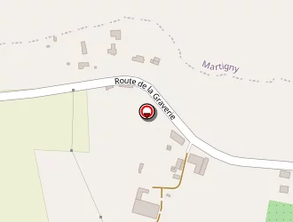 Carte de La Graverie à Parigny