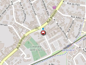 Carte de Henner Freres à Strasbourg