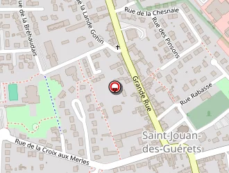 Carte de Leon Michel à Saint-jouan-des-guérets