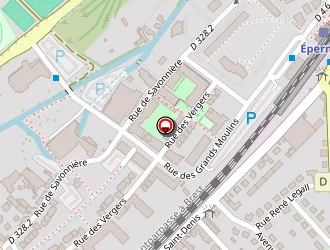 Carte de Sealed Air Sas à Épernon