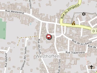 Carte de Presbytère Protestant à Westhoffen