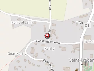 Carte de Restaurant Breton à Saint-frégant