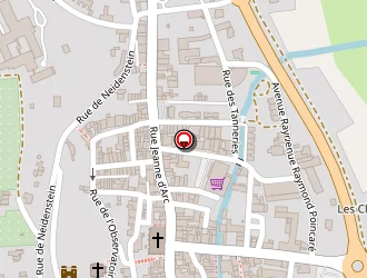 Carte de A.c.c Affût à Vaucouleurs