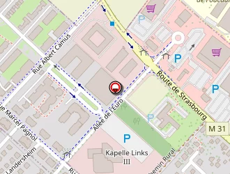 Carte de Kuntz André à Strasbourg