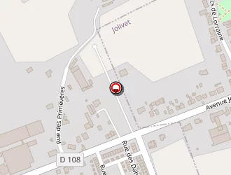 Carte de Hadji Hacene à Lunéville