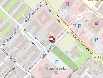 Carte de Stam Ec à Strasbourg