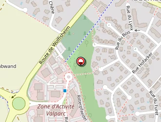 Carte de Alprim à Oberhausbergen