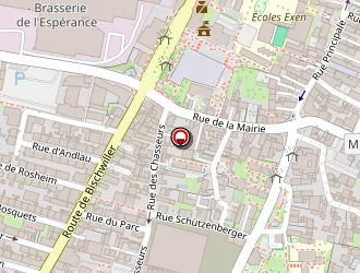 Carte de Les Bofs à Schiltigheim