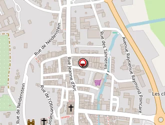 Carte de Presbytère à Vaucouleurs