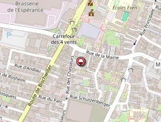 Carte de Clotail Claude à Schiltigheim