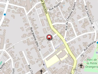 Carte de Bernhard à Strasbourg