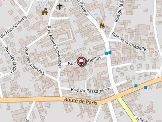 Carte de Auberge D'ittenheim à Ittenheim