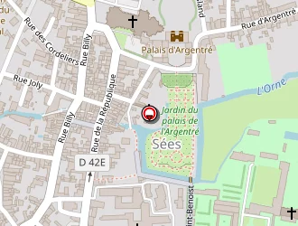 Carte de Chez David à Sées