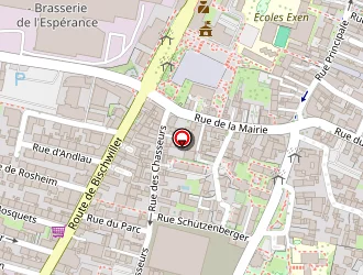 Carte de Optique Le Square Philippe à Schiltigheim