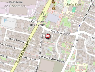 Carte de La Lunette à Schiltigheim