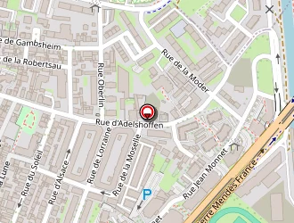 Carte de Hôtel Kyriad à Schiltigheim