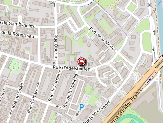 Carte de Rollhaus à Schiltigheim