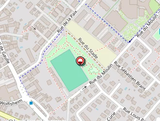 Carte de La Poste à Oberhausbergen