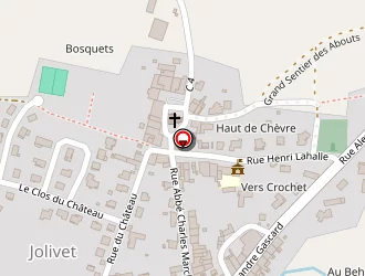 Carte de Stade De La Prairie à Jolivet