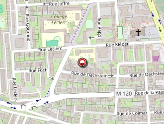 Carte de Laucher Francis à Schiltigheim