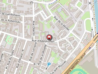 Carte de Odalex à Schiltigheim