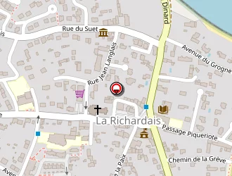 Carte de Chaumont Daniel à Richardais (la)