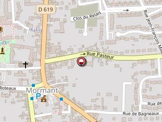 Carte de Cantiant Julie à Mormant