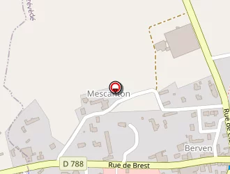 Carte de Brulina à Plouzévédé