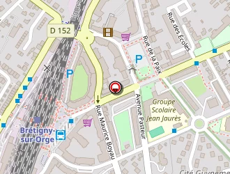 Carte de Tp Pires à Brétigny-sur-orge