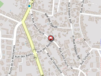 Carte de Droeller-scheer à Strasbourg