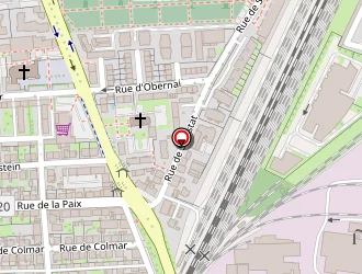 Carte de Huck Thierry à Schiltigheim