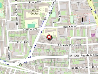 Carte de Nova Coiffure à Schiltigheim