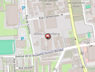 Carte de Mhr à Schiltigheim