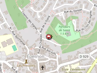 Carte de Vivien Lionel à Épernon