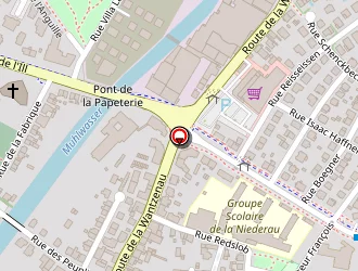 Carte de Spehner.net à Strasbourg