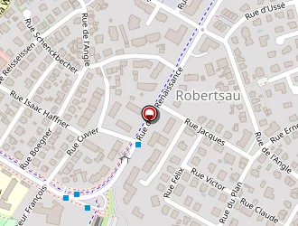 Carte de Voltaria à Strasbourg